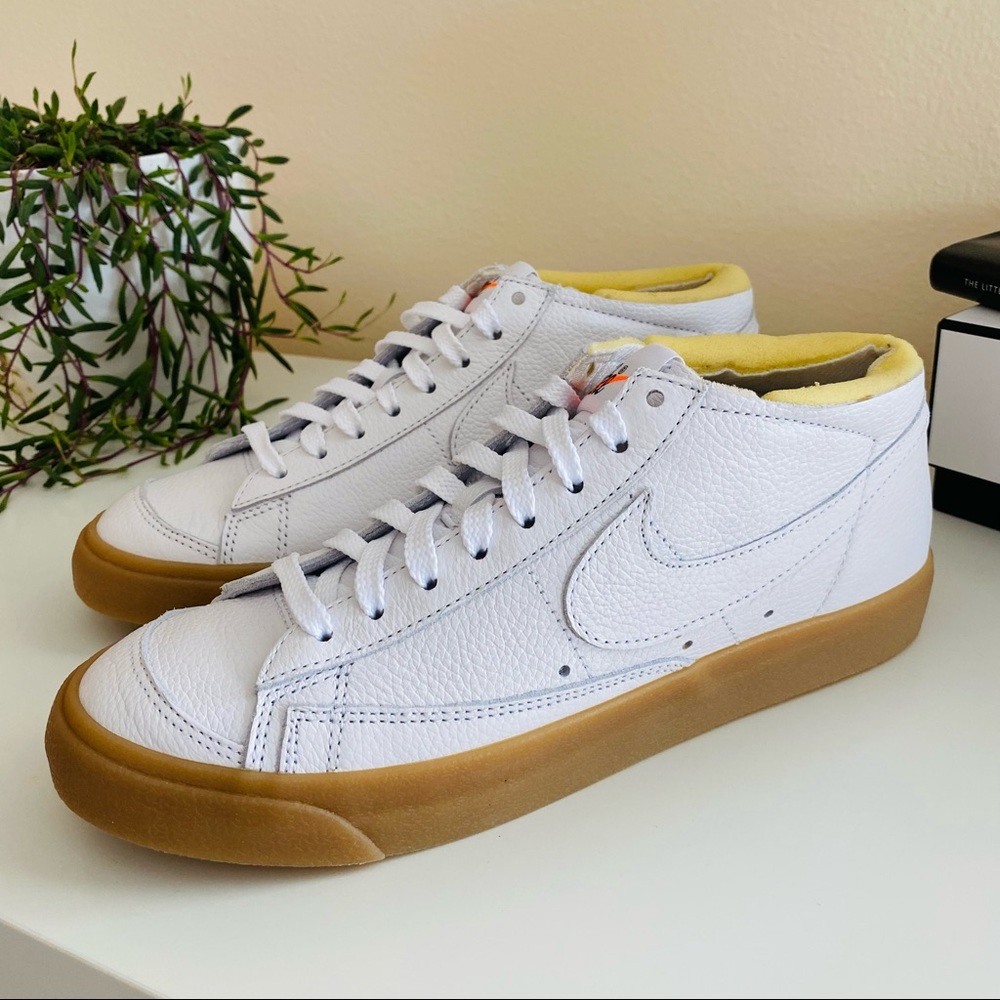 New Nike custom blazer mid leather sneakers shoes - Picture 2 of 8